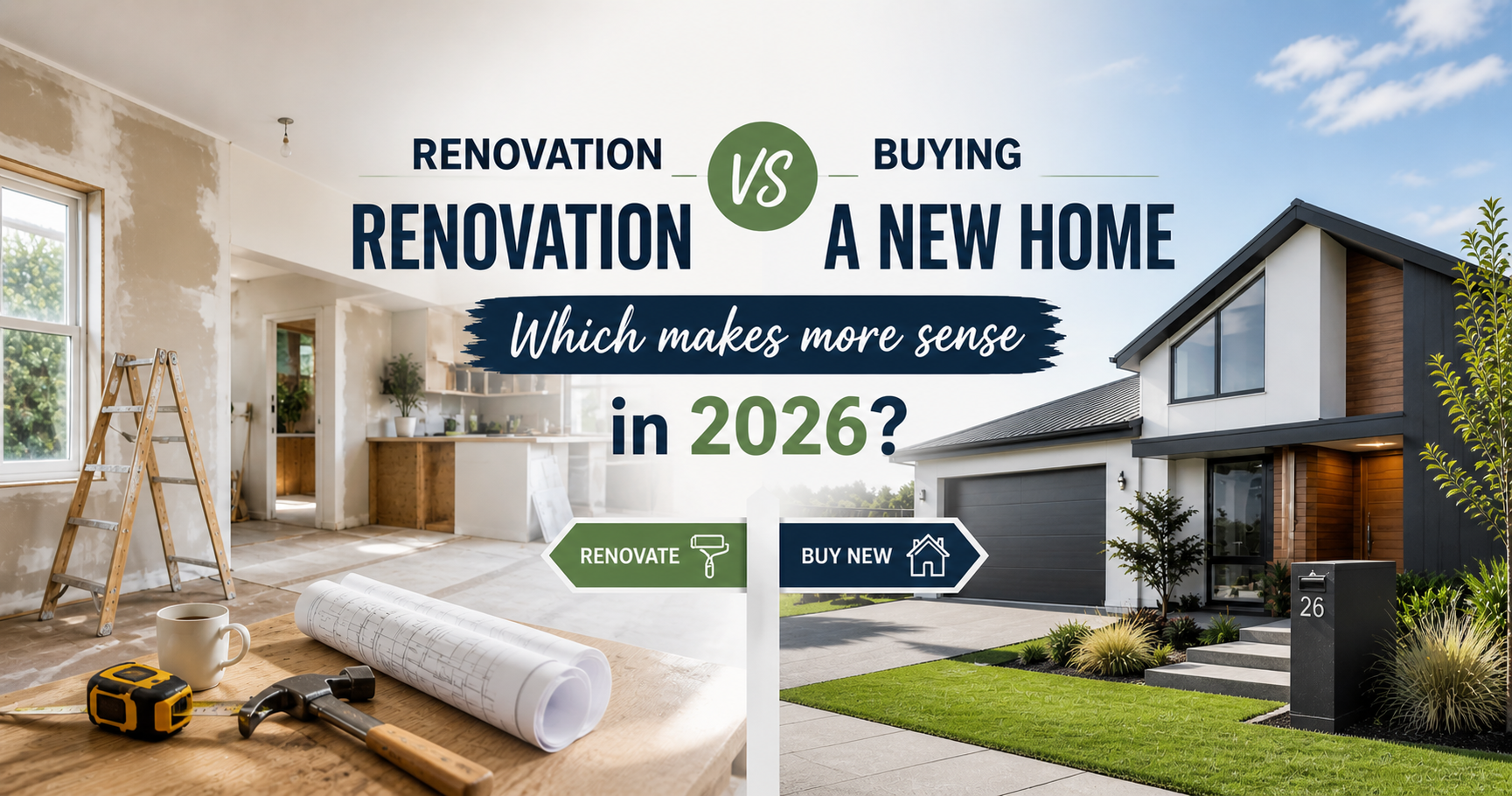 Renovation vs Buying a New Home in NZ (2026 Guide)