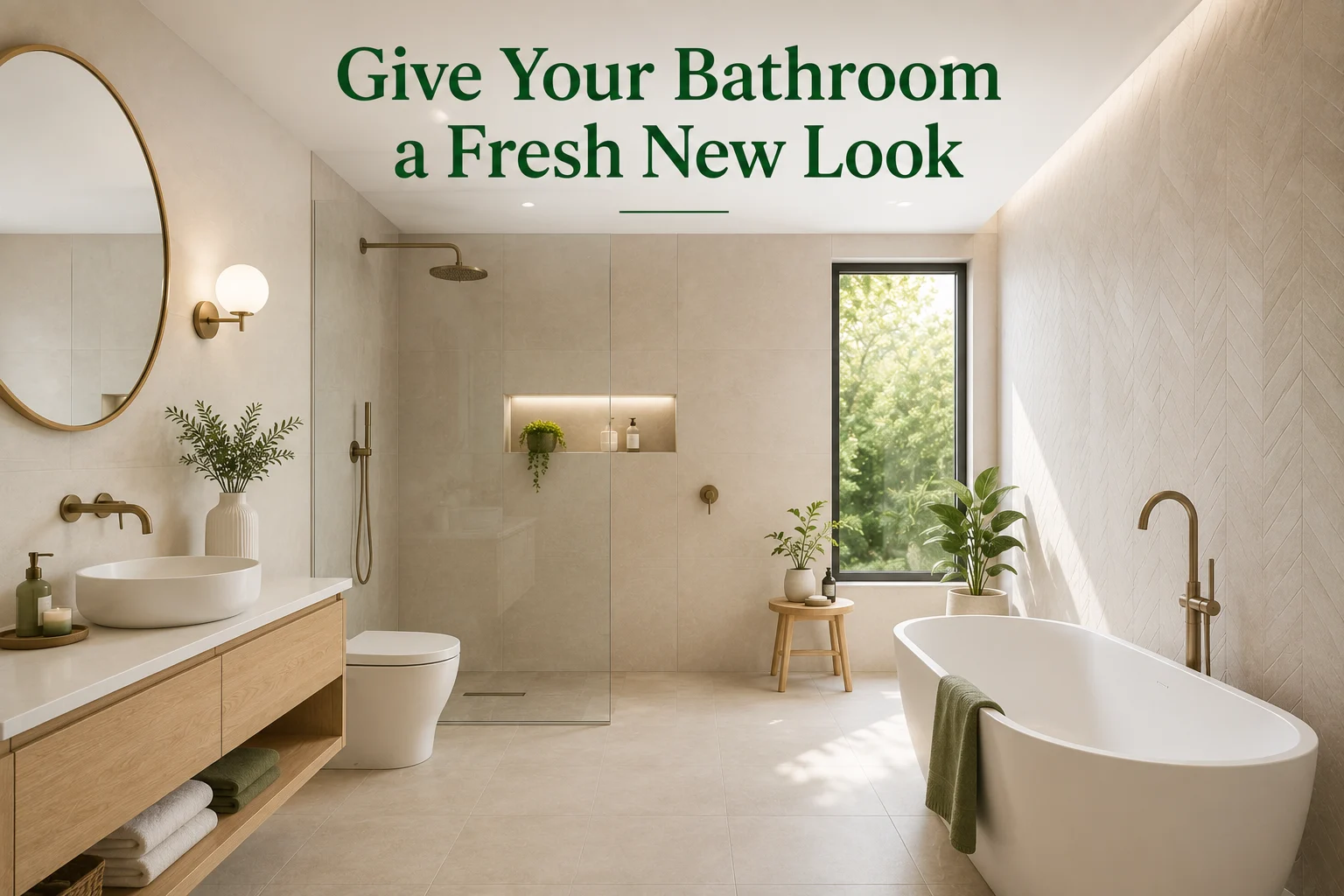 Give Your Bathroom a Fresh New Look