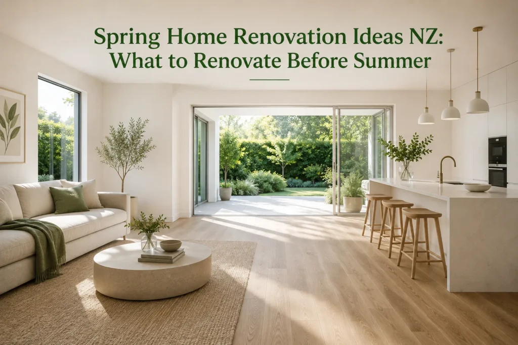 Spring Home Renovation Ideas NZ What to Renovate Before Summer