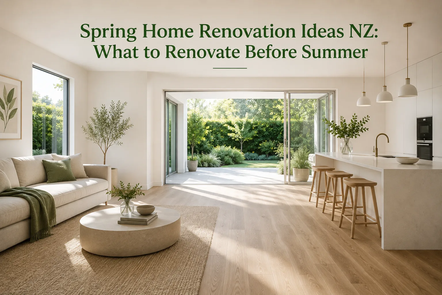 Spring Home Renovation Ideas NZ What to Renovate Before Summer