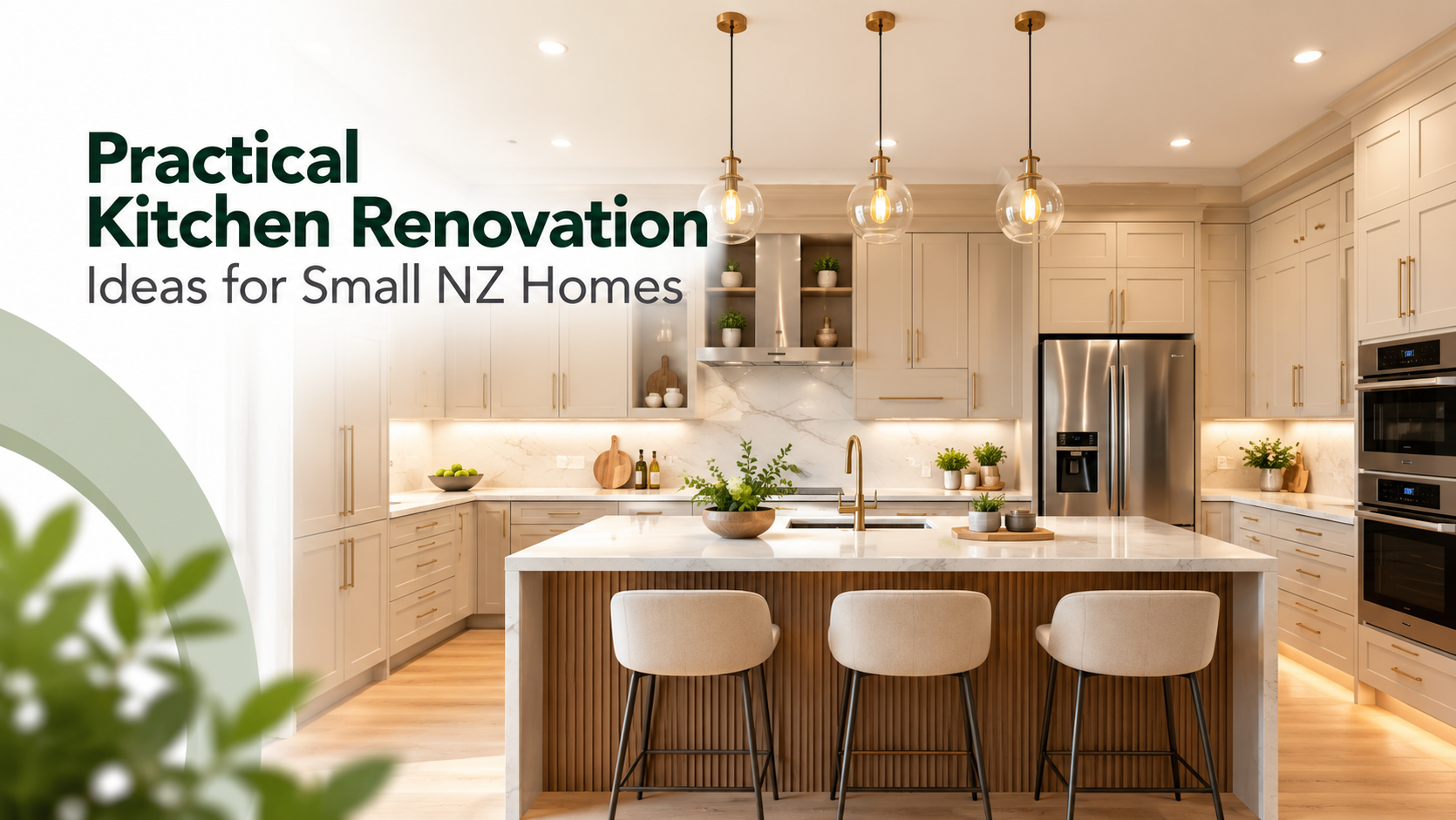 Practical kitchen renovation ideas for small NZ homes